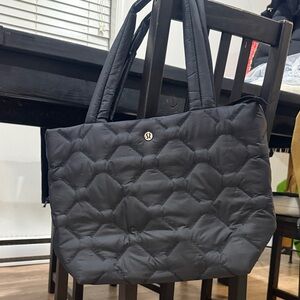 lululemon athletica Charcoal Quilted Tote 12 L